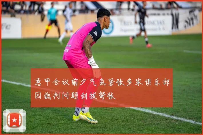 意甲会议前夕气氛紧张多家俱乐部因裁判问题剑拔弩张